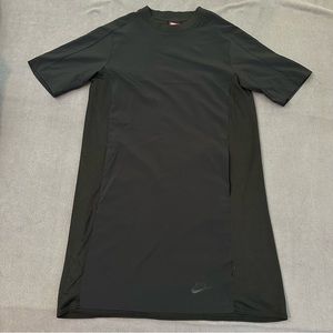 Nike Black Bonded Sport Stretch Dress Womens Small